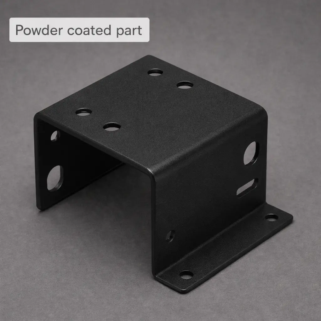 Powder Coated Part