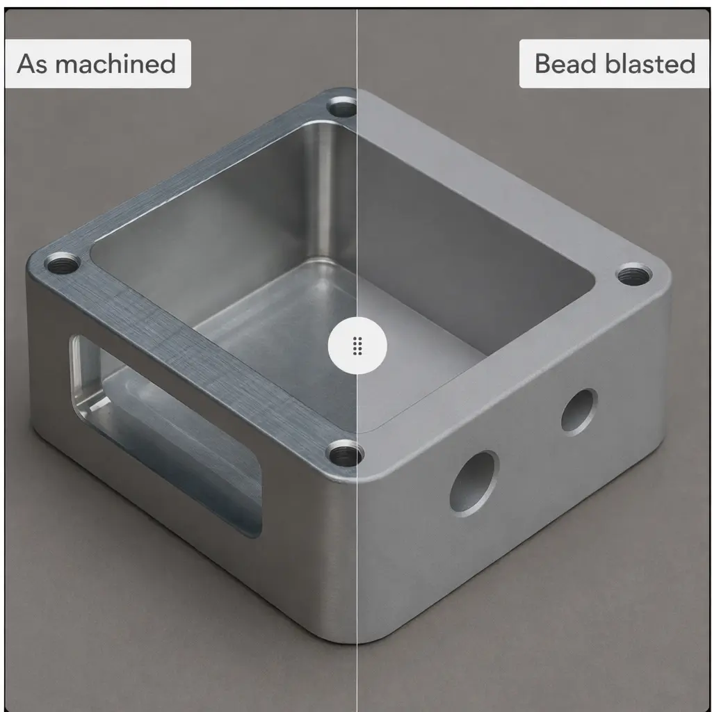Sample Beadblasted Part