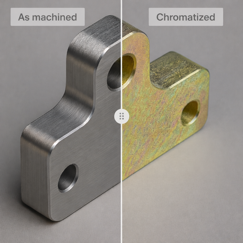 Sample of Chromatized Part