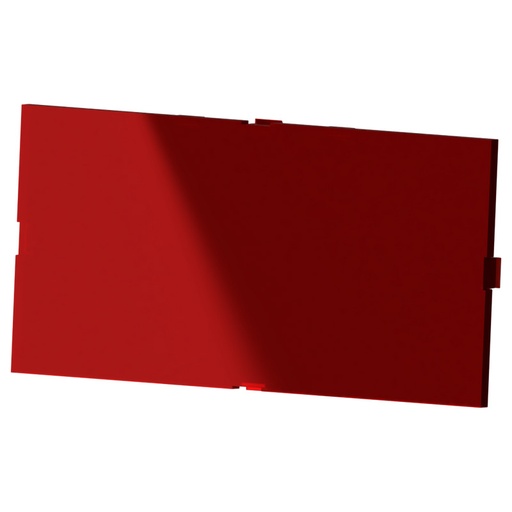 [P05050821F] Panel Modulbox Without Frame 5M Transparent Red