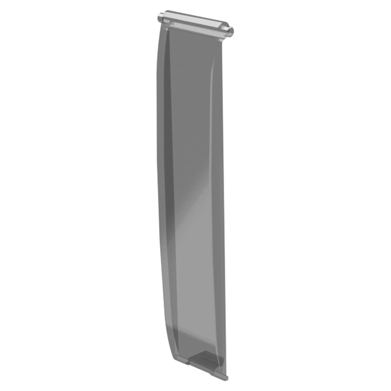 Hinged Panel Railbox 17mm Transparent