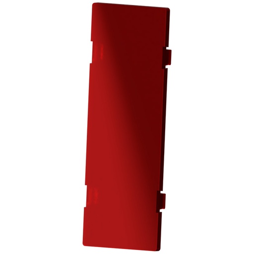 [P15010821F] Panel Modulbox Without Frame 1M Transparent Red