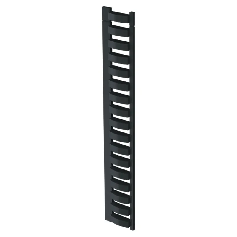 Hole Cover Railbox Vertical Breakable Open Dark Grey IND