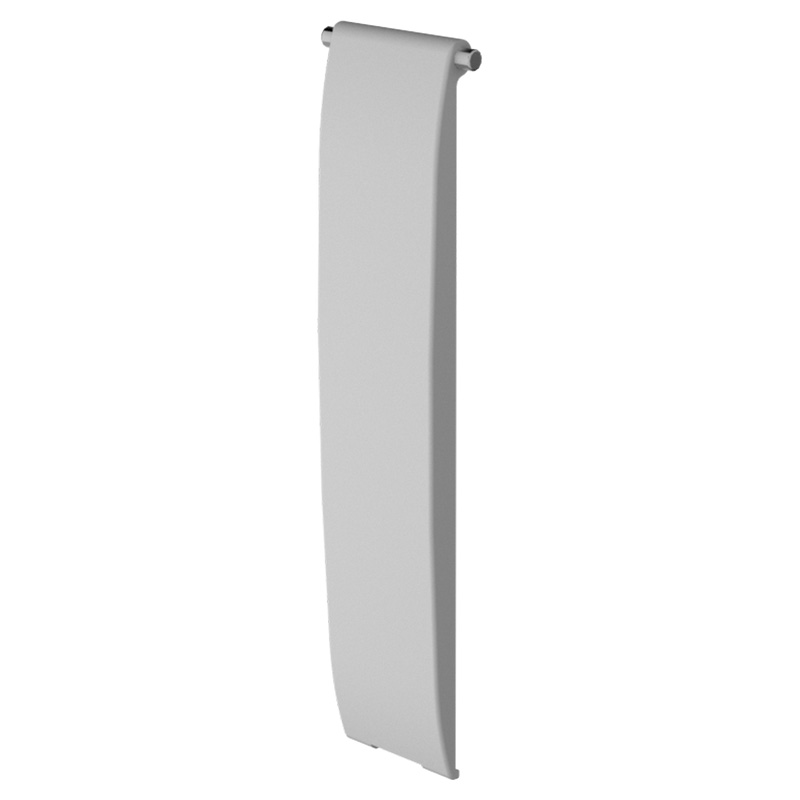 Hinged Panel Railbox 17mm Grey