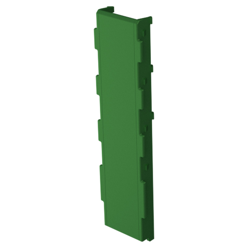 Hole Cover Railbox Multilevel Closed 22,5mm Green