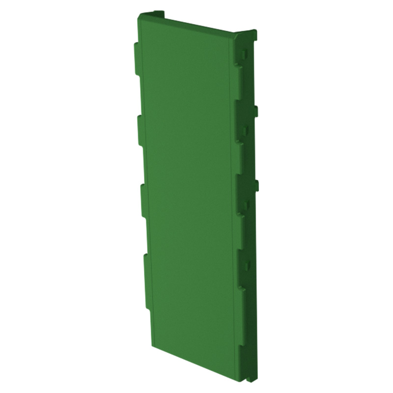 Hole Cover Railbox Multilevel Closed 35mm Green