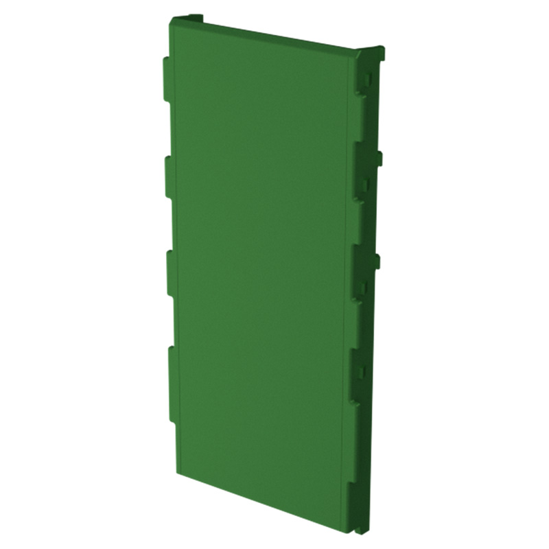 Hole Cover Railbox Multilevel Closed 45mm Green