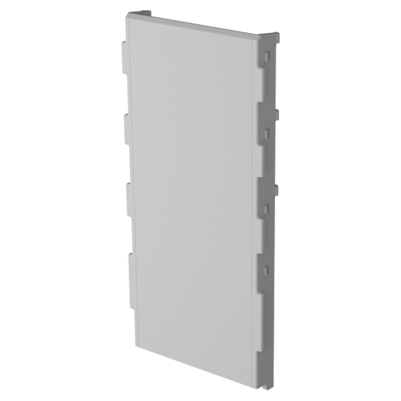 Hole Cover Railbox Multilevel Closed 45mm Grey